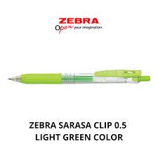 

Gramedia Batam - Zebra Sarasa Clip Gel Pen 0.5 mm L green