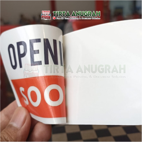

TIRTA ANUGRAH - sticker Mirror Kaca custom desain / Sticker kaca / Sticker Mirror