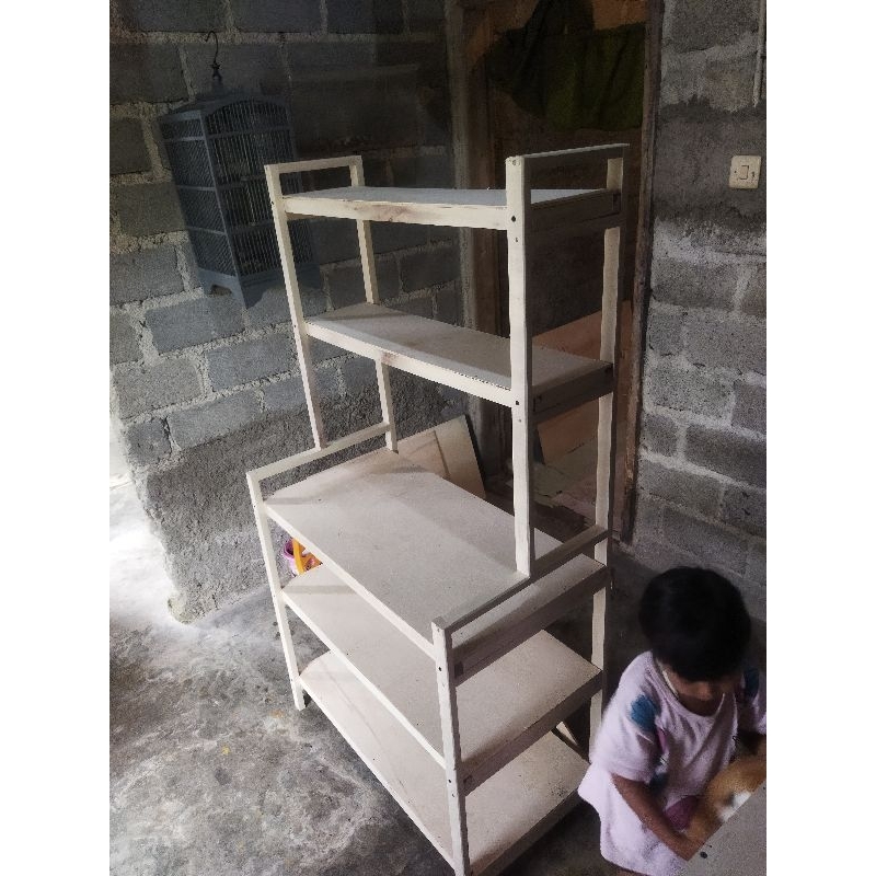 Meja 5 susun serbaguna/meja microwave oven