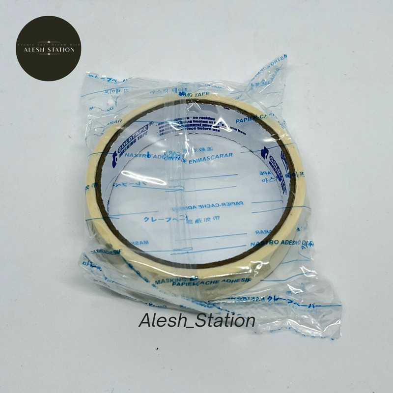 

Lakban kertas 24mm / masking tape 24mm Goldtape