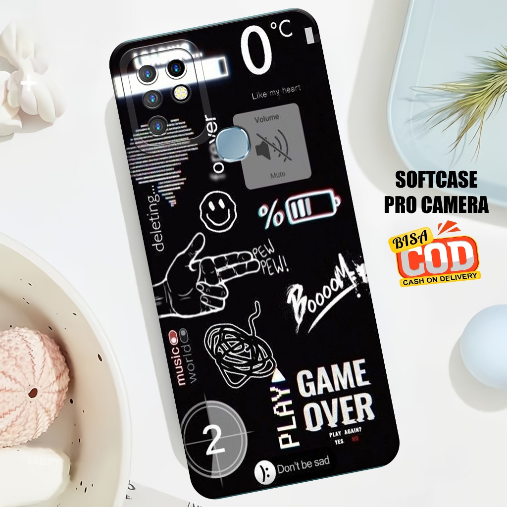 Case INFINIX HOT 10 PLAY - INFINIX HOT 10 PLAY Terbaru - Softcase  INFINIX HOT 10 PLAY - Softcase Pr