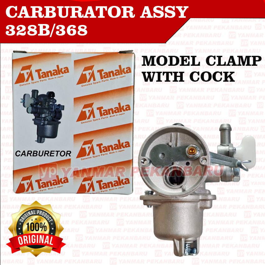 328 338 Carburator Assy Karburator Model Kran Mesin Potong Rumput 368 Tanaka Asli