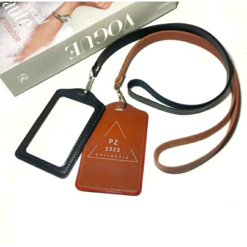 

Lanyard Id Card Murah Kulit Sintetis