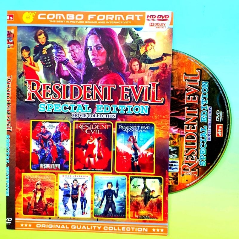 KASET DVD RESIDENT EVIL LENGKAP