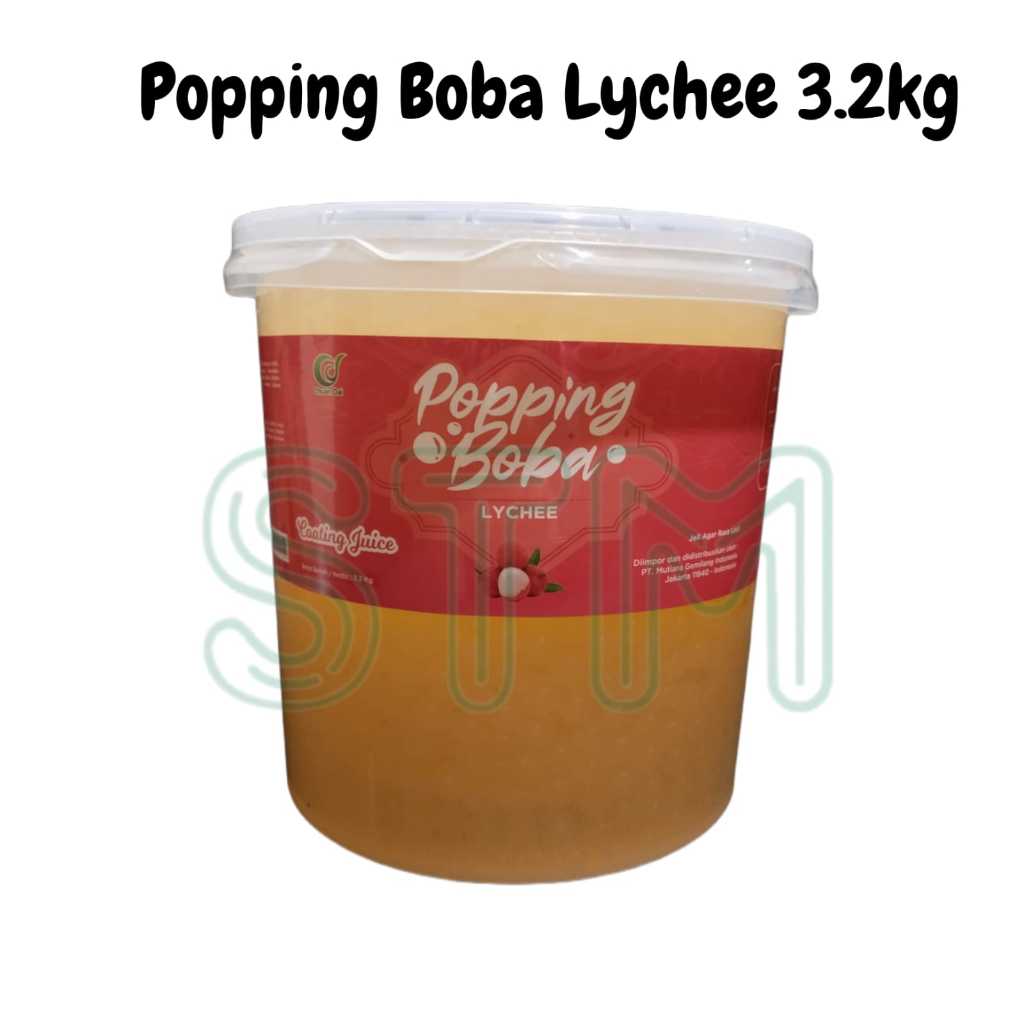 

Popping boba lychee/Coating Juice Lychee Poping Boba Leci Impor Kualitas Tertinggi di Jamin Enak