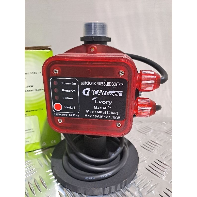 Icar Ecofill Ivory Otomatis Pressure Control Otomatis Pompa Booster
