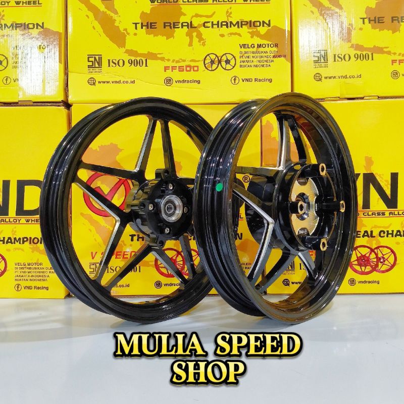 VND Velg Racing V Speed V1 F : 1.85x14 & R : 2.15x14 - PCX 160