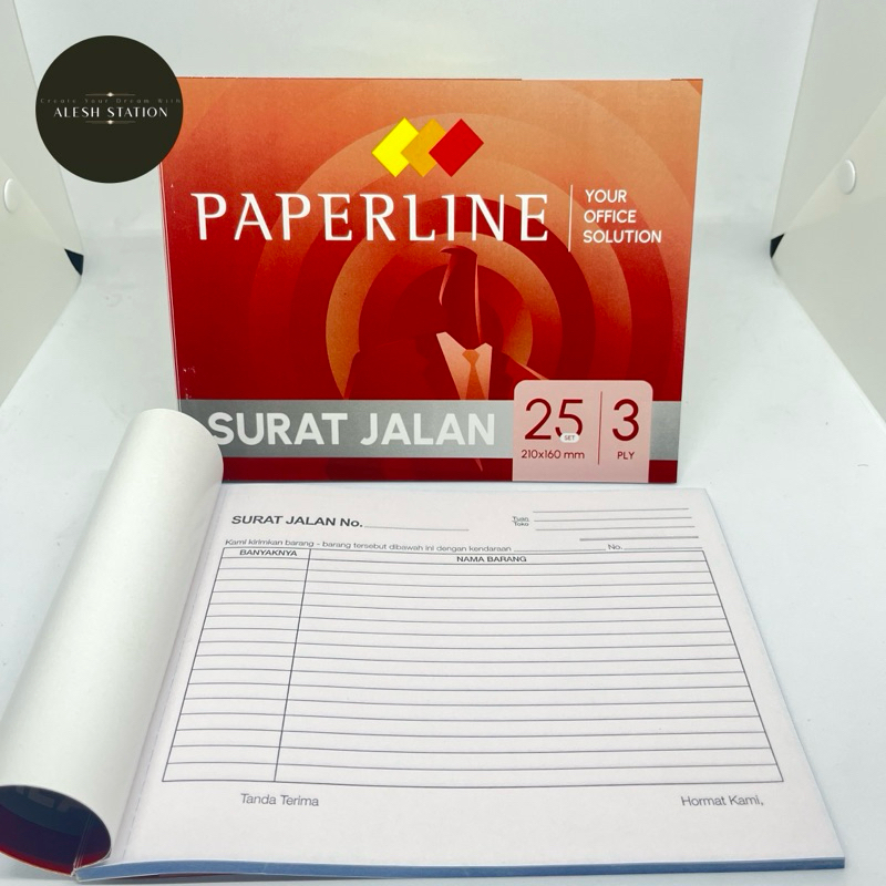 

Buku Surat Jalan Besar B3 Ncr 3 ply / 3 Rangkap Paperline