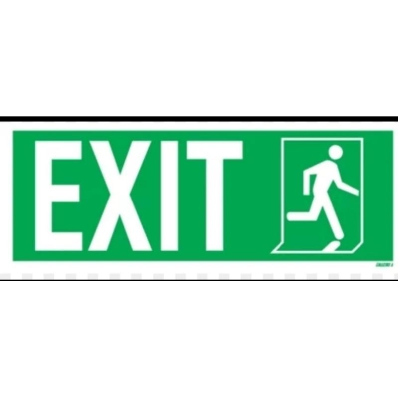 

STICKER EXIT ARAH KIRI UK 15X40CM STICKER EXIT ARAH KIRI RAMBU K3