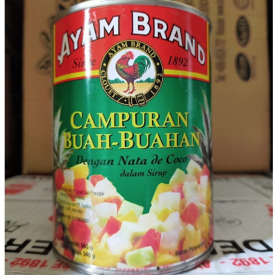 

AYAM BRAND Campuran Buah Buahan dengan nata de coco