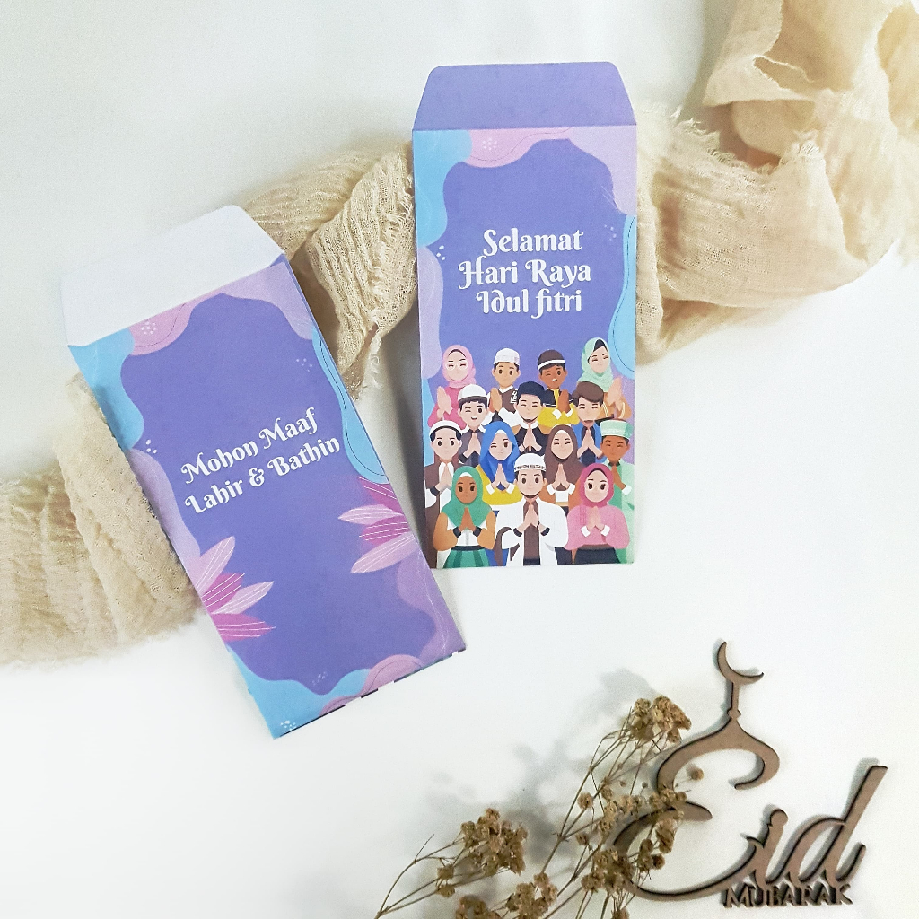 

[PAKET 30 PCS] Amplop lebaran aestehtic / angpau lebaran / amplop lebaran besar