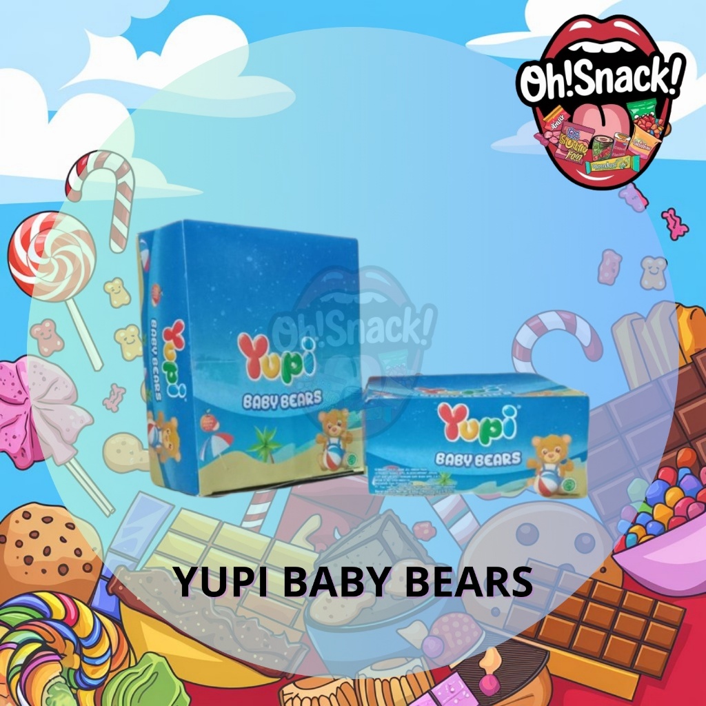 

Yupi Baby Bears Gummy Box isi 24pc