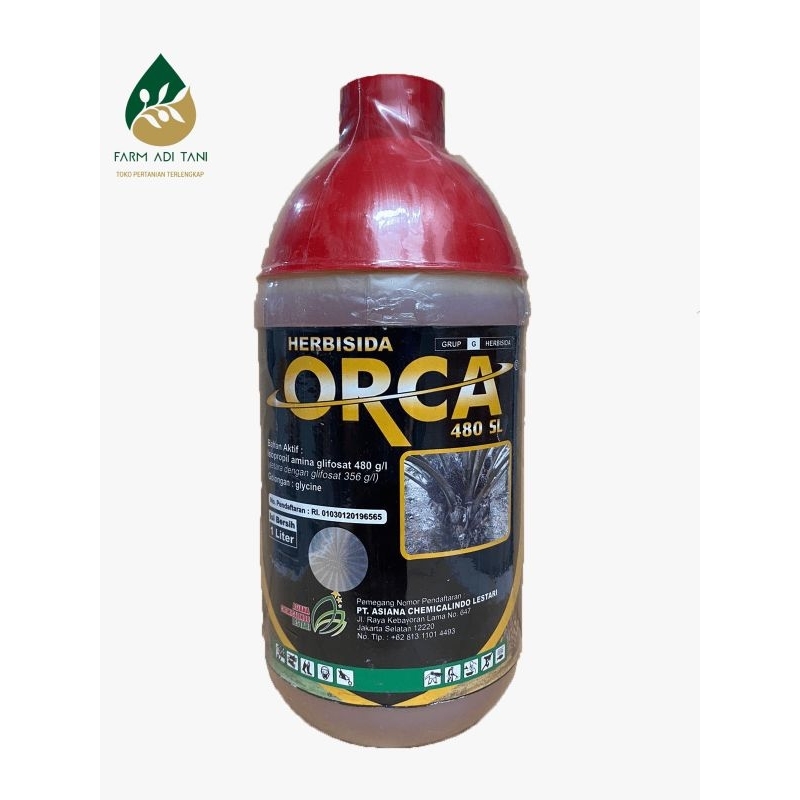HERBISIDA ORCA 480 SL - 1 ltr / Racun Rumput Tuntas Sampai Akar