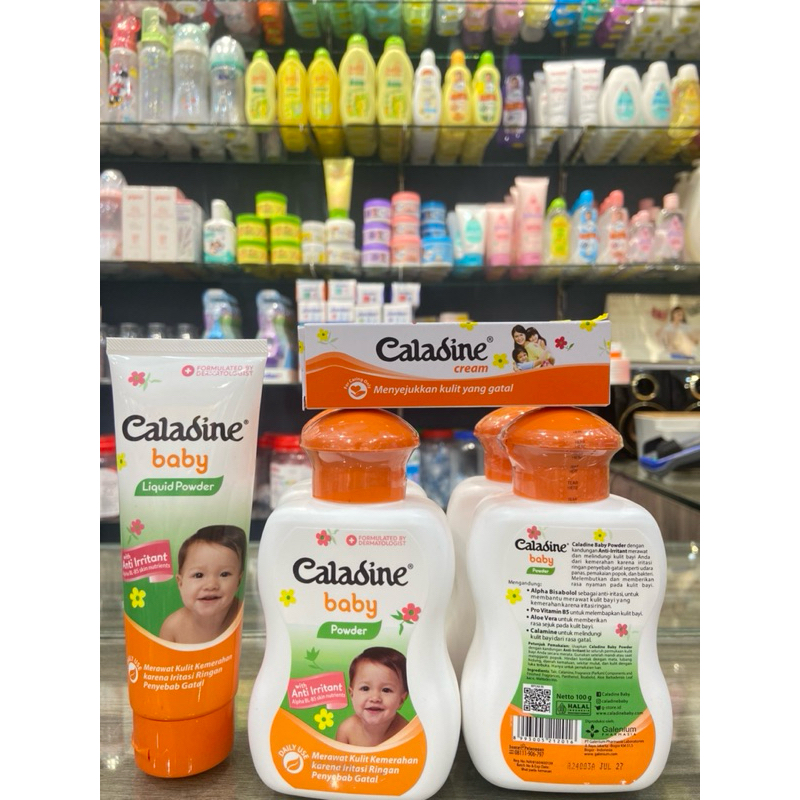 CALADINE baby powder/CALADINE liquid powder/CALADINE cream