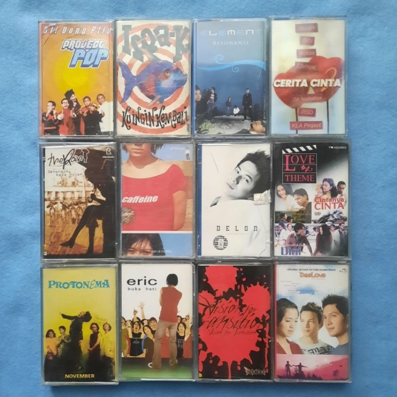 Kaset pita The Rain Element Caffein Saint Loco