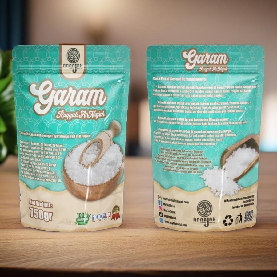 

GARAM RUQYAH ANNAJAH ASLI Insya ALLAH bisa menjadi wasillah