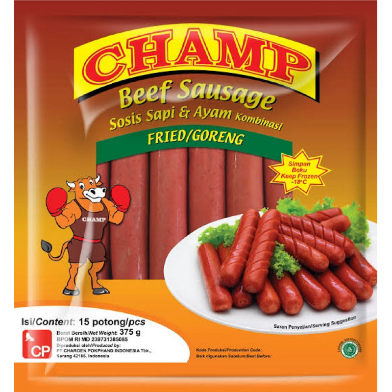 

CHAMP Sosis Sapi 375gr