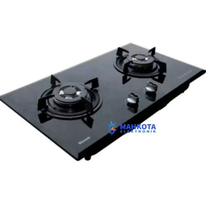 Kompor Gas Rinnai 2 Tungku RB-772 ROG Kompor Tanam RB 772ROG Kaca