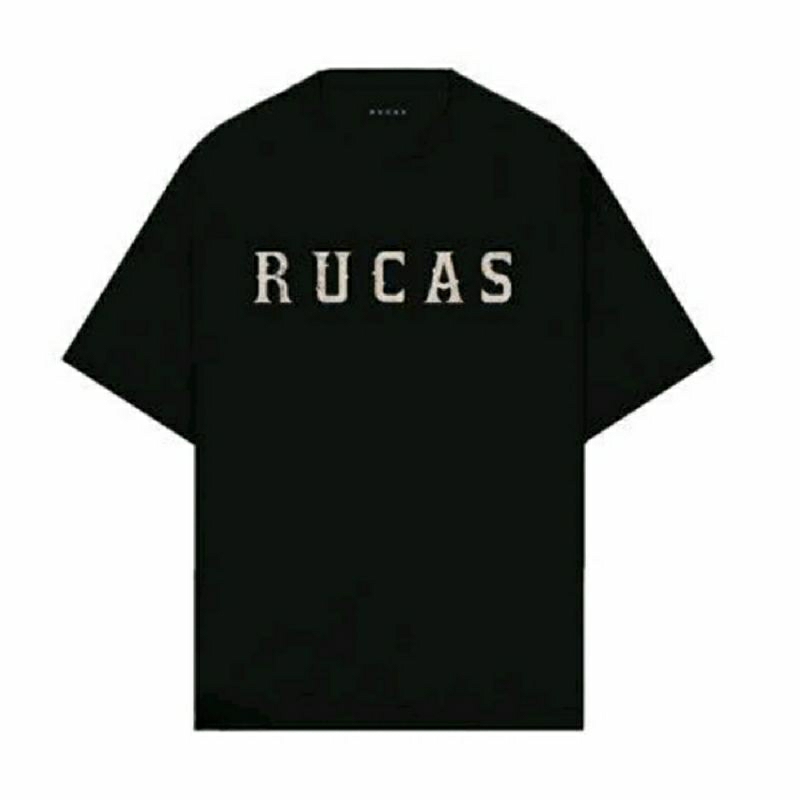 T-shirt RUCAS Black Pria/Wanita