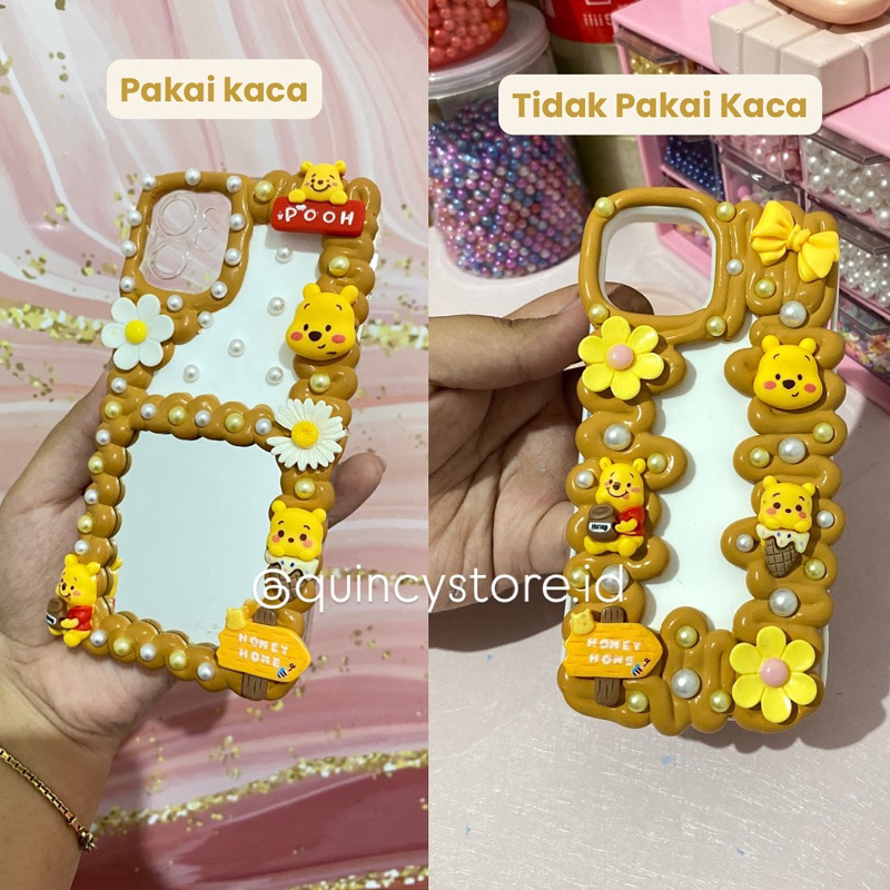 Case Hp Custom Kartun Lucu Unik bahan Clay Deco