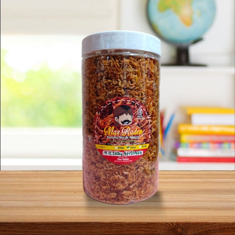

Bawang Merah Goreng Mas Raden 250gr