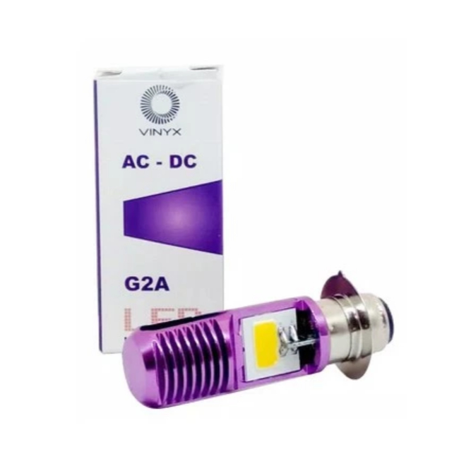 Lampu LED Depan Putih Kuning Utama Motor H4 H6 12 volt DC / AC supra X 125 lama,Vixion Megapro Akses