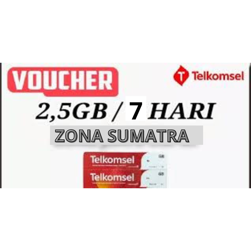 Sifa 99  Voucher paket data AS Telkomsel Zona 1 dan Zona 2 Khusus Sumatra