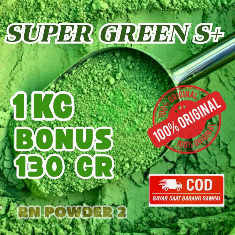 

RN POWDER BUBUK SGREENS HIJAU HERBAL KALIMANTAN S+