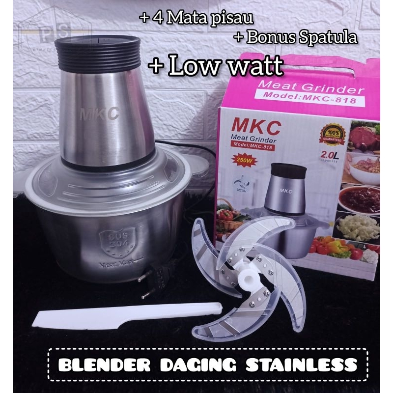 MEAT GRINDER STAINLESS MKC / BLENDER DAGING MKC