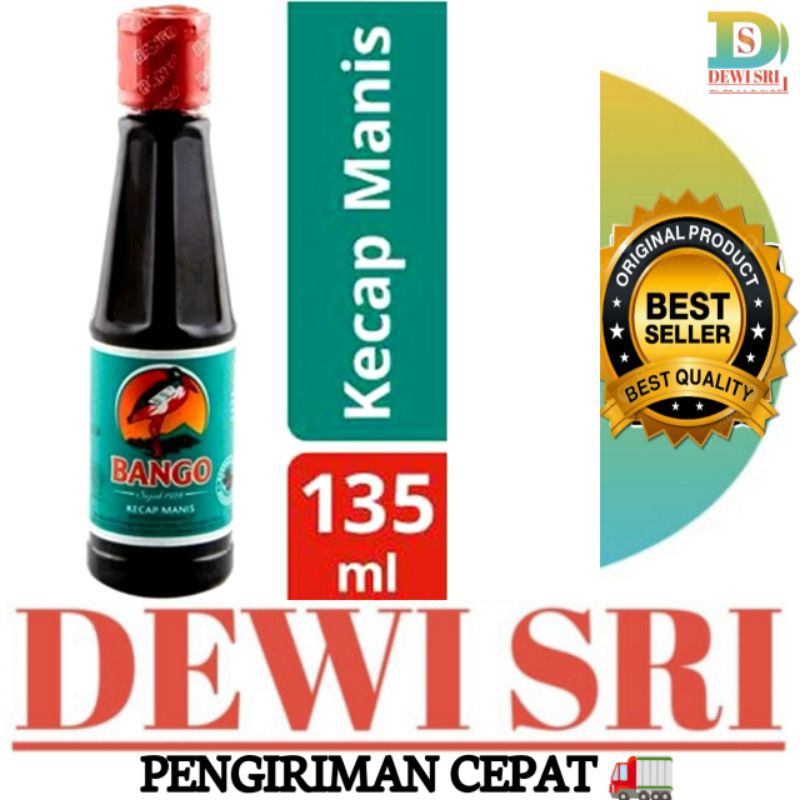 

Kecap Manis BANGO Kemasan Botol 135ml