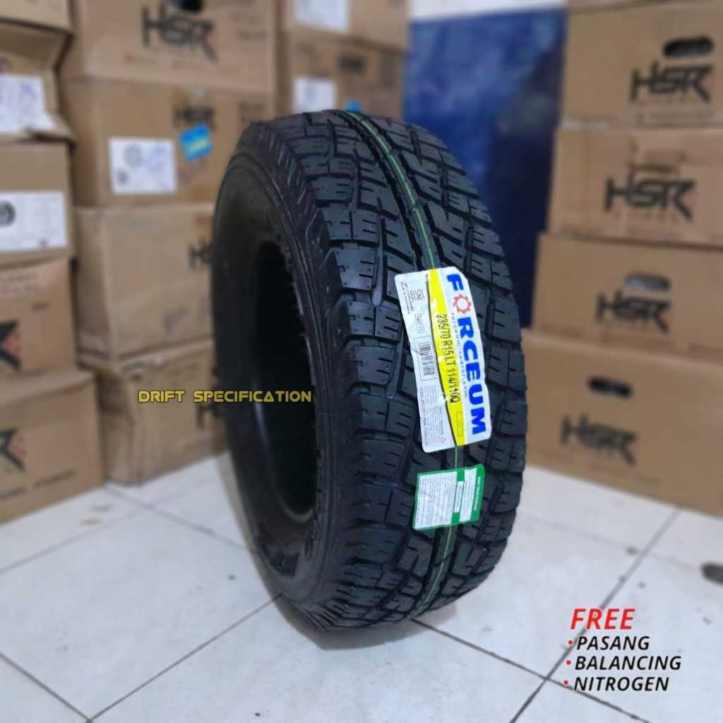 Jual Ban Mobil kembang AT ukuran 235/70 R15 merk Forceum ATZ