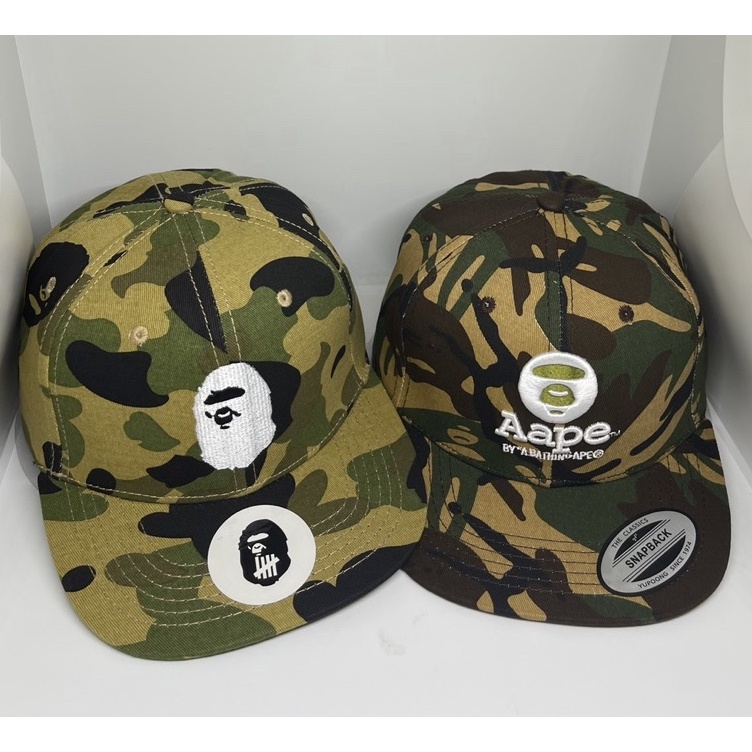 Hot Quality Topi snapback bape a bathing ape camo