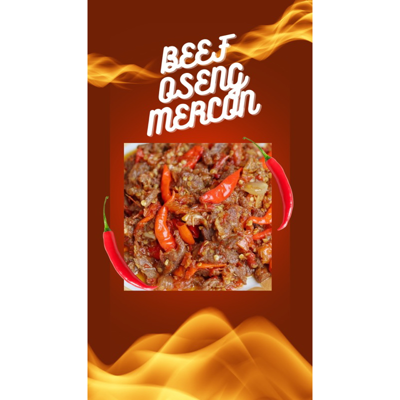 

sambel nyambelin beef oseng mercon 250gram