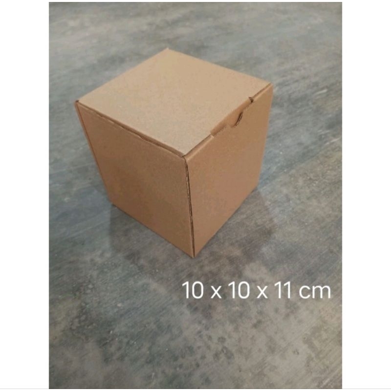 

kardus karton uk 10×10×11cm die cut kotak asesoris