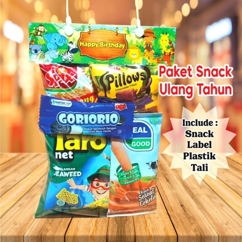 

PARCEL BINGKISAN ULANG TAHUN ANAK / PAKET SNACK ULTAH ANAK / HAMPERS SNACK ULTAH / PAKET SNACK ULTAH ANAK / GOODIEBAG ULTAH / SNACK GIFT / SNACK BOX ULANG TAHUN