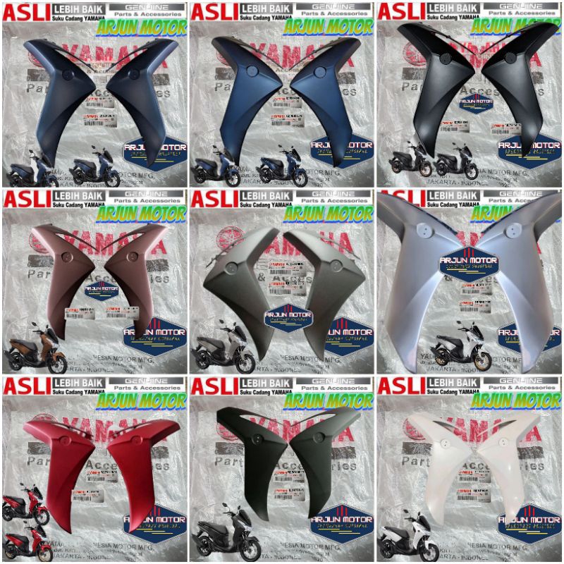leg shield sayap depan lexi 125 lexi 125 S B3F-F8312-00 BEF-F8311-00 original yamaha