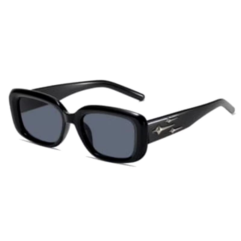 kacamata hitam wanita korea gagang hias