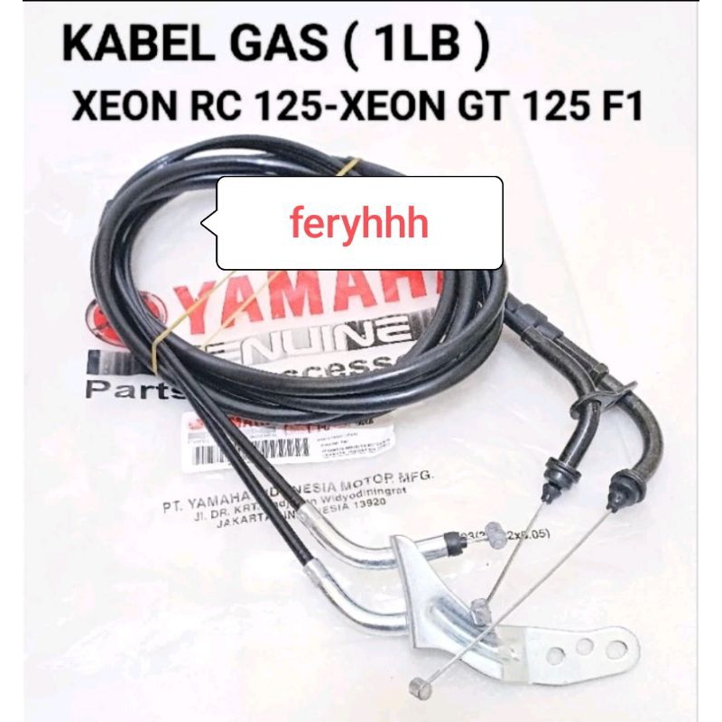 kabel gas xeon rc 125 / xeon gt 125 F1