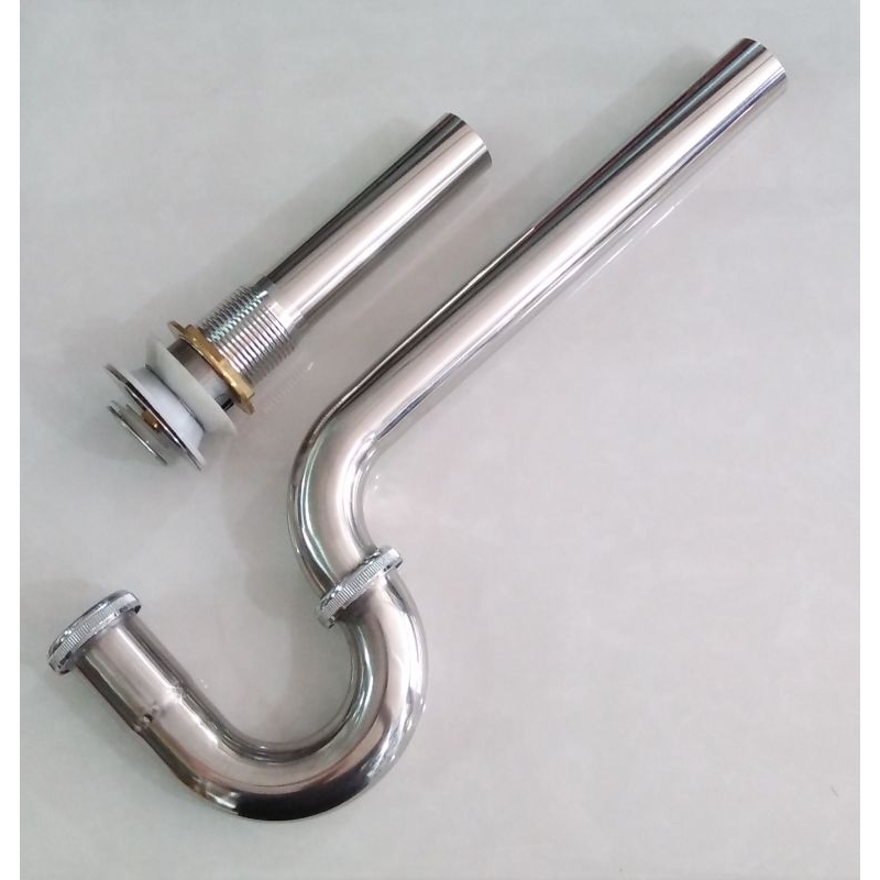 Sifon Wastafel Pop Up Pipa Panjang 40 cm