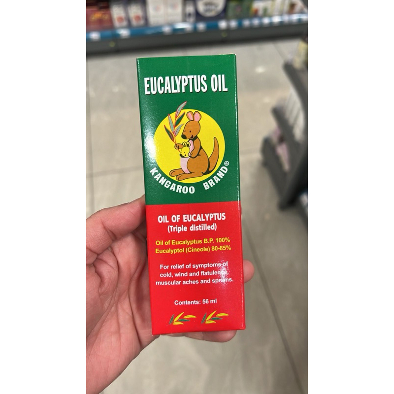 Kangaroo Eucalyptus Oil 58ml size besar Minyak Kayu Putih Cap Kangaroo