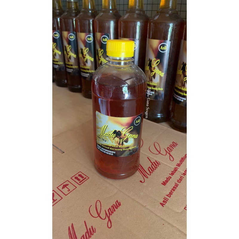 

Madu Gana 700 Gram Asli Murni Multiflora 100% Alami
