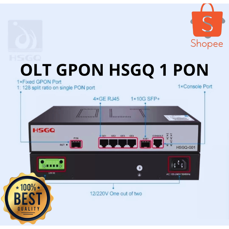 OLT GPON HSGQ 1PON-G01ID