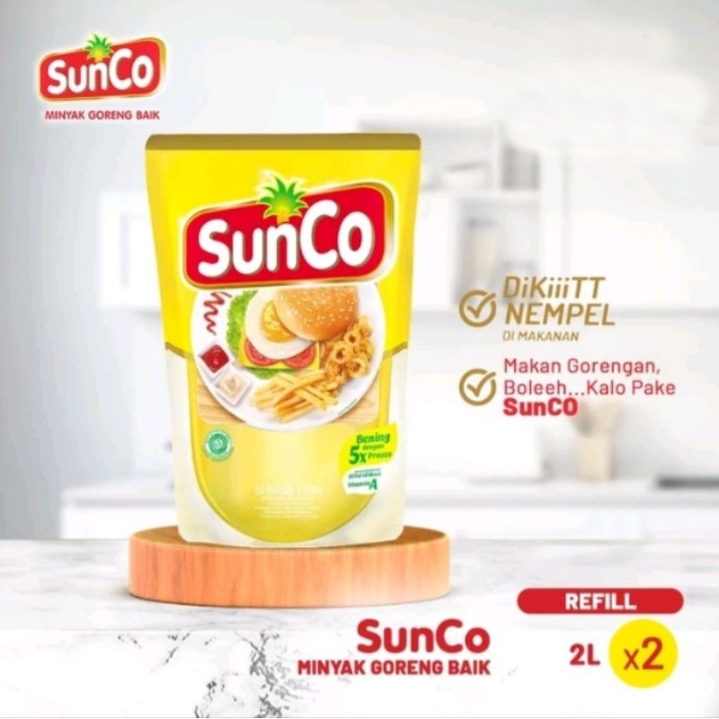 

MINYAK GORENG SUNCO 2 LITER