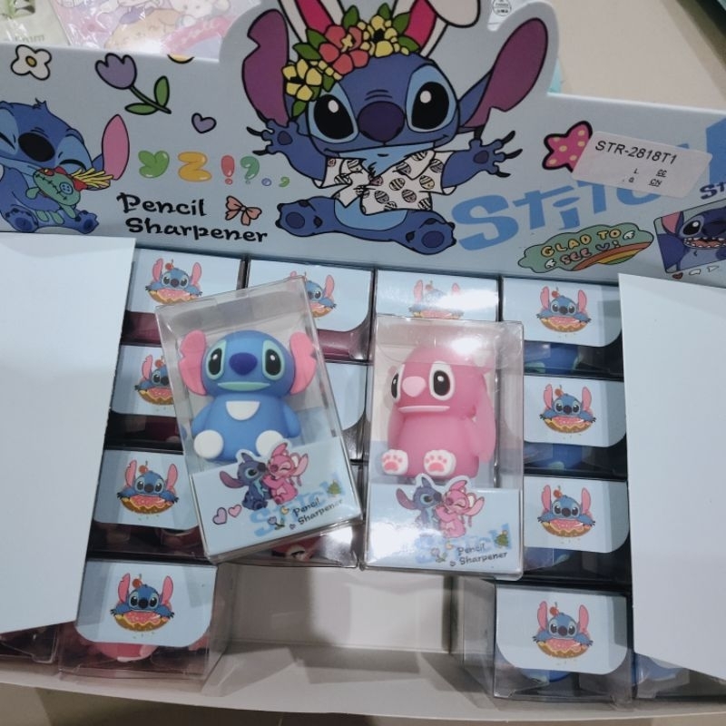 

[COD] Rautan pensil kayu motif Stitch