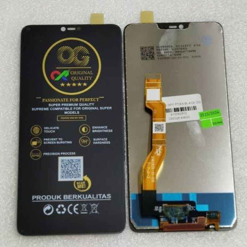 lcd oppo f7 og super/metoo original100%