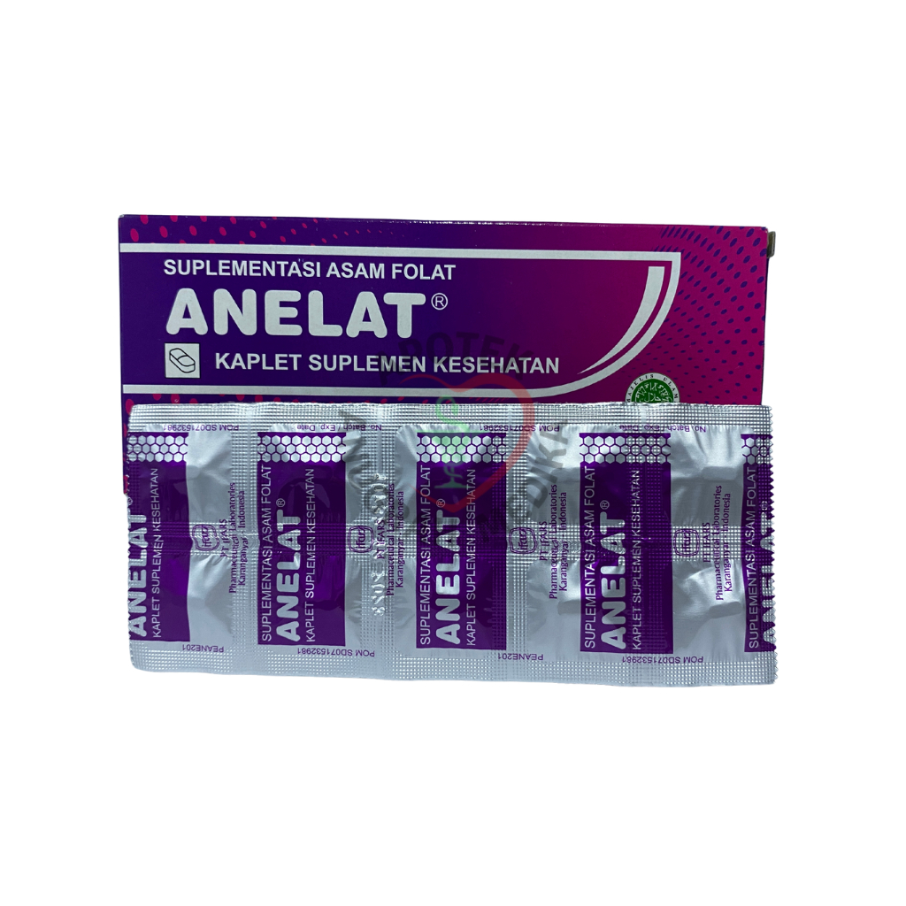 Anelat Asam Folat 1mg / 1000mcg - Box