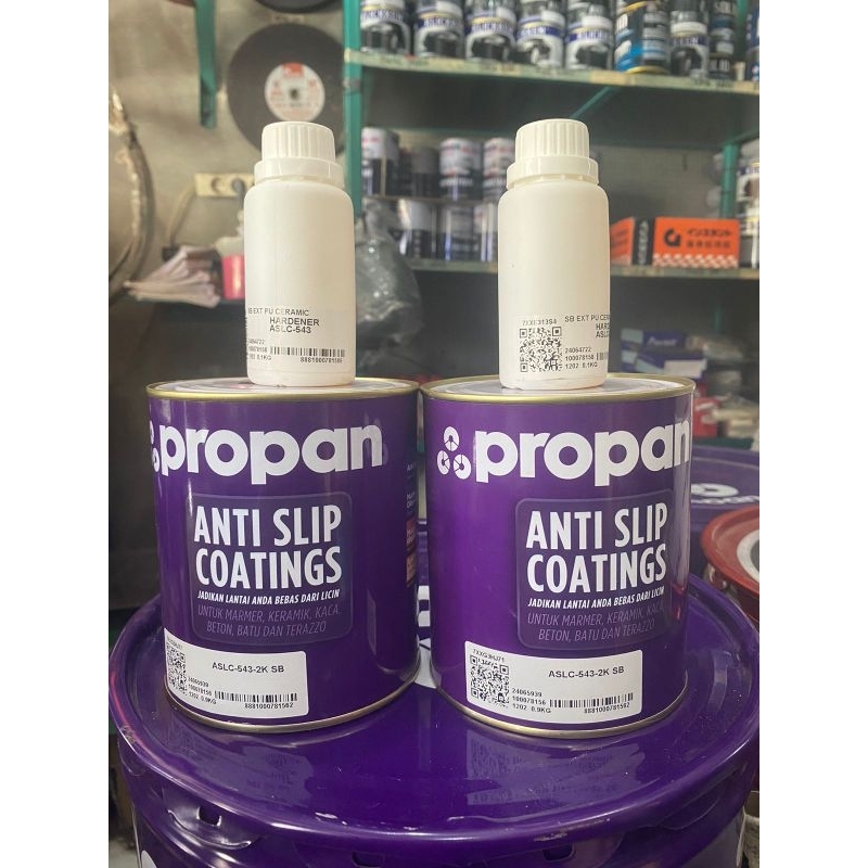 Propan Anti Slip Coating-1kgset-Cat Pelapis Lantai Anti Licin