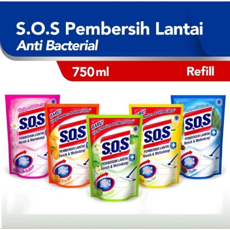 SOS Pembersih lantai 750 ML