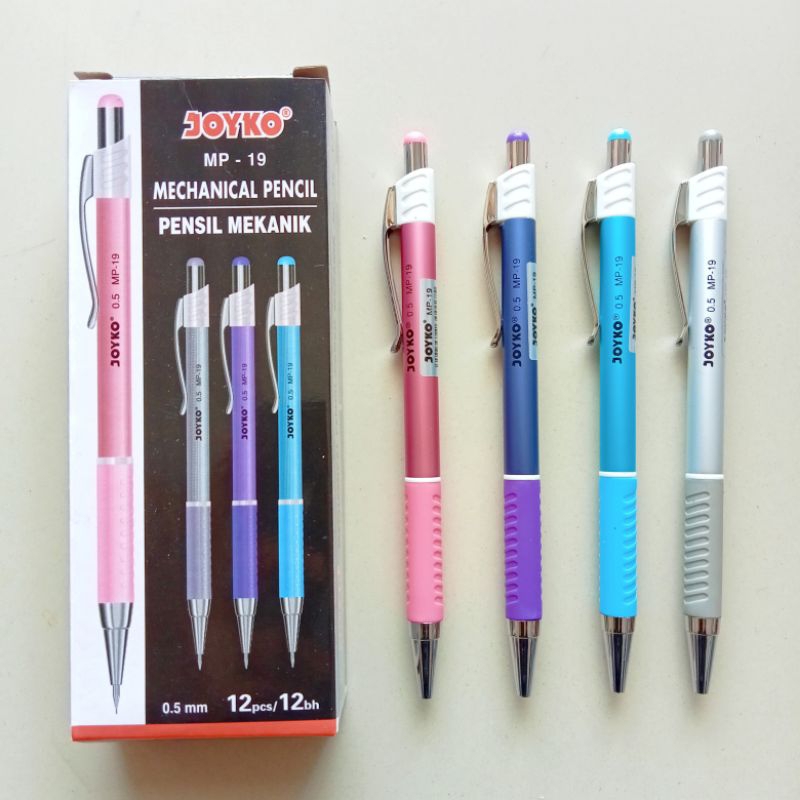 

Pensil Mekanik Mechanical Pencil MP-19 Joyko ( 12 Pcs ) [ Original ]