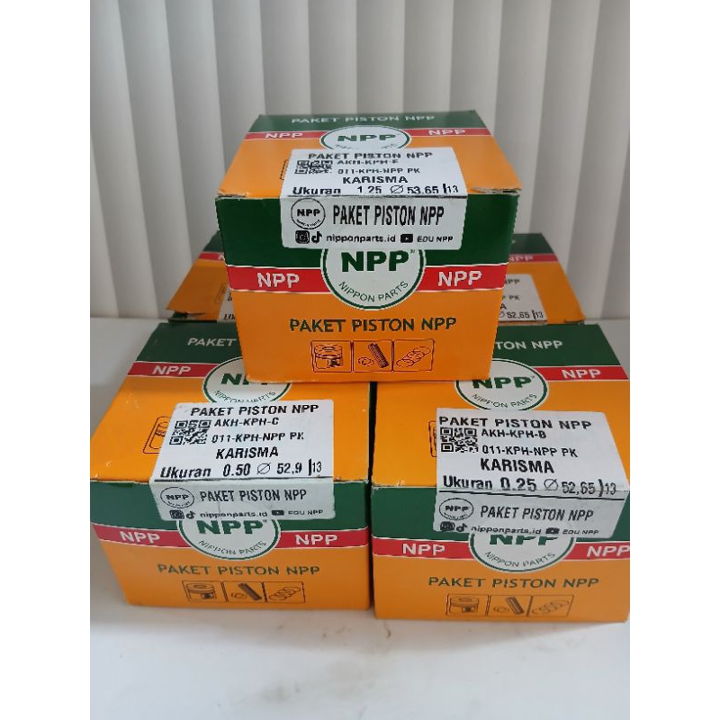 piston kit kharisma/supra x 125 Npp